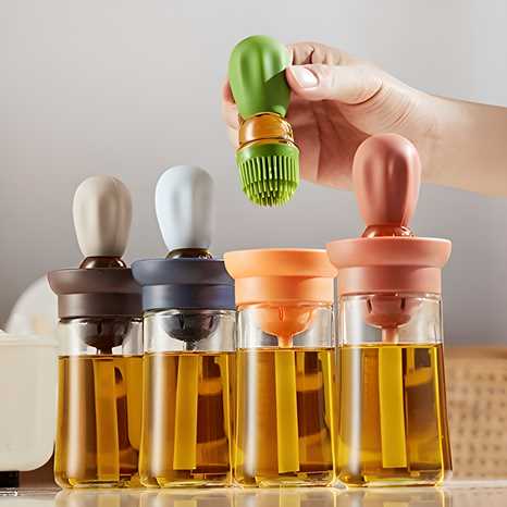 Daymio™ Oil Dispenser with Silicone Brush